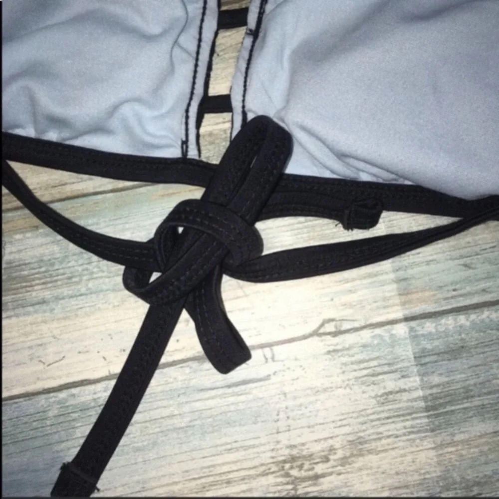 Mossimo Lace High Neck Halter Bikini Top - Picture 5 of 5